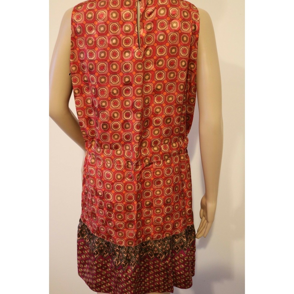 NWT, Anna Sui for Anthropologie, Fiery Tiers Dress, Size 12 - Picture 2 of 3
